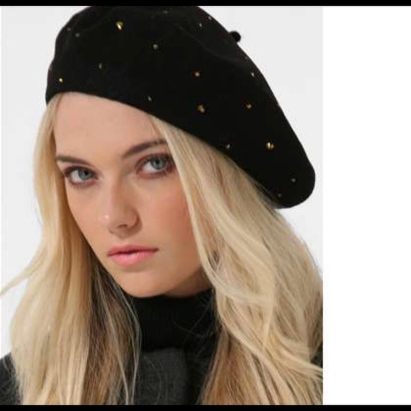 NWT - Light Gray Crystal Beret ✨ - Picture 8 of 8